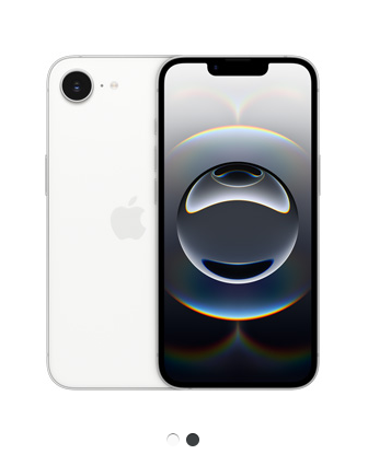 iPhone 16e 機種(端末) 画像