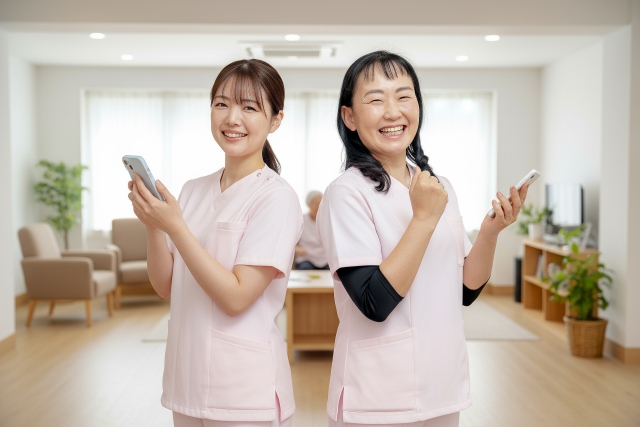 介護 スマホ